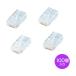  Sanwa Supply RJ-45 коннектор CAT5e одиночный линия для ADT-RJ45-100LN 100 шт 