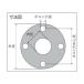 ȥ饹(TRUSCO) å ե󥸳ѥå 5K 40A 1.5mm 144 x 129 x 5 mm TFPS-5K40A-15