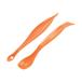  Tiger Crown kiwi fruit spoon &amp; orange deco letter -#457