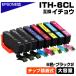 ITH-6CL �C�`���E 6�F+�u���b�N2�� IC�`�b�v������ �݊��C���N�J�[�g���b�W ���ʔ� EPSON EP-709A EP-710A EP-711A EP-810AW EP-810AB EP-811AW EP-811AB