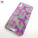 18AW 18FW uniform experiment AUTHENTIC LOGO PHONE CASE for iPhone X Leopard леопардовая расцветка Logo iPhone кейс NAVY