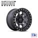[KMC(ॷ)] 18 ۥ 1 KM550 RIOT SBL 189J 6H 139.7 +18 CB106.1 ANTHRACITE W/SATIN BLACK LIP/KM550AB18906818