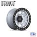 [KMC(ॷ)] 18 ۥ 1 KM550 RIOT SBL 189J 6H 139.7 +18 CB106.1 MACHINED W/SATIN BLACK LIP/KM550DB18906818