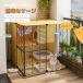  cat cage 2 step compact wide width design free combination tray attaching cat door attaching hammock attaching large cat gauge cat house many step absence number protection . mileage prevention many head ..