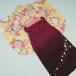 . индустрия hakama кимоно полный комплект церемония окончания желтый цвет Sakura вышивка .. затемнение hakama в аренду .. стоимость .13 позиций комплект 