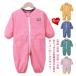 ko.. baby рубашка ученик начальной школы детский комбинезон мужчина Kids комбинезон Play одежда ребенок комбинезон . песок место длинный рукав ребенок водоотталкивающая отделка детский комбинезон . песок место надеты тянуть o