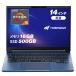  Sard wave ноутбук Ryzen 5 7535HS память 16GB / SSD 500GB Windows 11 Home 14 дюймовый 60Hz THIRDWAVE MA4-R5SIGA-08C Lapis Blue 25117-4144