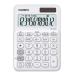  Casio красочный калькулятор 12 колонка Mini Just модель белый ( белый )