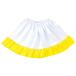 a- Tec soft атлас кромка оборка юбка желтый ( белый / желтый )