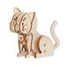 a- Tec из дерева 3D мозаика кошка 