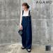 agaudoAGAWD низ Denim All in one Denim все в одном полный length Denim комбинезон все в одном 1725-1053 0122-4154