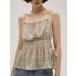  Today полный TODAYFUL 2026springsummer tops Check Jacquard Camisole проверка ja карта топ средний длина 12610412 26 весна лето 