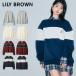  новый продукт 10%OFF Lilly Brown LILY BROWN tops 25 осень-зима Lily Bear лента тренировочный средний длина длинный рукав футболка lwct255134
