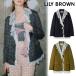  новый продукт 10%OFF Lilly Brown LILY BROWN внешний 25 осень-зима 2way Vintage Like гонки жакет 12 месяц сверху .~ последняя декада предварительный заказ длинный рукав средний длина lwfj261017