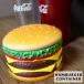  рукоятка burger контейнер бардачок кейс для хранения маленький контейнер дисплей интерьер нездоровая еда украшение настоящий american смешанные товары двойной s Lee 