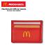  футляр для карточек чехол для проездного билета тонкий тонкий McDonald's товары официальный товары vi - gun кожа подарок american смешанные товары двойной s Lee 