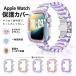 ���y2�Z�b�g�z�V�o��Iapple watch series 12 �A�b�v���E�H�b�`�P�[�X �L���L�� Apple Watch 12 �ی�J�o�[ 42mm 46mm 38mm 42mm 40mm 41mm 44mm 45mm 49mm