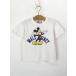  Kids б/у одежда USA производства Disney Mickey Mickey [WALT DISNEY WORLD] герой футболка S 6-8 лет б/у одежда 