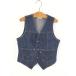  Kids б/у одежда 80s USA производства Levi's 70846-0917 темно синий голубой Denim лучший кнопка-застежка 12 лет . высший б/у одежда 