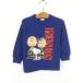  Kids б/у одежда 80s USA производства PEANUTS SNOOPY Snoopy Charlie Brown Linus герой футболка с длинным рукавом XL 5 лет ранг б/у одежда 