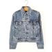  Kids б/у одежда 90s Canada производства Levi's 75406-0412 голубой Denim жакет G Jean S/P 10 лет ранг б/у одежда 