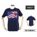 ������̵��!  STOCK  SALE �� ��SHELTY �� �꥾������   ������ɽ�T�����  ��US FLAG���ס�NO.92KS04    NAVY_L������