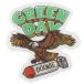  зеленый ti*GREEN DAY*EAGLE* вышивка patch * нашивка * patch 