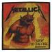  Metallica *METALLICA*JUMP IN THE FIRE* без клея вышивка нашивка * patch 