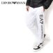  Emporio Armani EMPORIO ARMANI EA7 Logo принт тренировочный брюки [WHITE( черный Logo )] 8NPPC3 PJ05Z 1101/[2024-25AW]m-bottoms