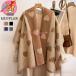 muffler stole large size protection against cold warm lady's long muffler volume heart check pattern fringe fake cashmere 2022 Trend stylish autumn winter 