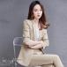  suit lady's business suit lik route suit jacket + pants suit long sleeve 2 point set office commuting .. interview large size 40 fee 30 fee 20 fee 