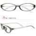 梅ネコメガネ【TR811-C2】（セルフレーム+薄型レンズ+メガネ拭き+ケース付き）※素材の特性上、顔幅の調整は出来ません。