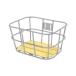 GIZA PRODUCTS(gi The Pro daktsu) AL-N04 wood bottom basket SIL BKT09301
