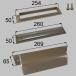 LIXIL/TOSTEM Lixil to вынос руля post комплект L1X41 aluminium рама 