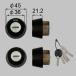 Z-1A3-DHYD LIXIL ���N�V�� TOSTEM �g�X�e�� �h�A���Z�b�gMIWA DN�V�����_�[ ���փh�A���i �V�i �����i �C�� ���� ���i ���t�H�[�� DIY