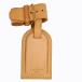 LOUIS VUITTON Louis Vuitton именная бирка poanie багаж бирка бежевая кожа 06BS488