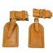 LOUIS VUITTON Louis Vuitton именная бирка poanie руль держатель 2 шт. комплект 06BS464