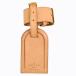 LOUIS VUITTON Louis Vuitton именная бирка poanie багаж бирка бежевая кожа 06BS486