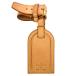 LOUIS VUITTON Louis Vuitton именная бирка poanie багаж бирка initial N.M 06BS437