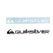QUIKSILVER Quick Silver W250mm H25mm QOA215321 разрезные наклейки STICKERS Logo стандартный товар 
