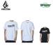 VOLCOM ܥ륳  T Pistol Core Only S/S Tee ١åեå Ⱦµ ȡ  ץ A35119JA WHT BLK 2019 SPRING ǥ 