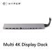 HyperDrive Macbook usb ϥ 13in1 ݡ ɥå󥰥ơ Hyper 4k HDMI DP 60hz Ѵ ץ SD USB-A USB-C HUB microSD 100w 