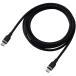  оплата при получении не возможно USB Type-C to USB Type-C кабель USB Power Delivery соответствует 100W соответствует гладкий 2.0m черный Elecom MPA-CC5PSSA20BK