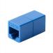 ����Բ� RJ45��ѥ��ͥ���/Cat5e�б�/UTP/�֥롼 ���쥳�� LD-RJ45U5EBU