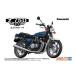1/12 The * мотоцикл No.45 Kawasaki KZ750D Z750FX 79 custom пластиковая модель Aoshima 4905083065204
