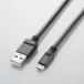 Ĥ Բ 쥳 microUSB֥/2A//̿/1.2m/֥å MPA-AMB2U12BK