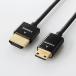  оплата при получении не возможно Elecom super тонкий i-sa сеть соответствует HDMI кабель (A-C) 1m черный DH-HD14SSM10BK