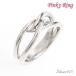  булавка кольцо для ключей серебряный 925fa Ran ji Lynn Grace leaf Pinky White Day подарок подарок 