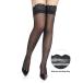  большой размер M-5XL чулки предотвращение скольжения имеется силикон ремешок подвязка чулки sexy чёрный 