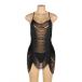  baby doll большой размер XL-5XL шорты комплект нижнее белье sexy Ran Jerry чёрный 
